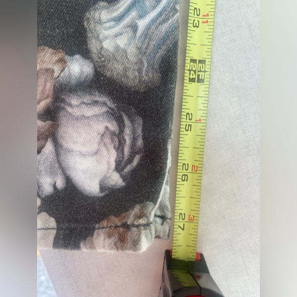 7 for all Mankind sz 27 Ankle Skinny Floral jeans - Picture 12 of 14